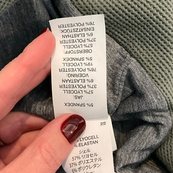 Vuori Performance Waffle Zip Hoodie 2.0 Sage Green Size Large L Sweatshirt - Picture 8 of 9